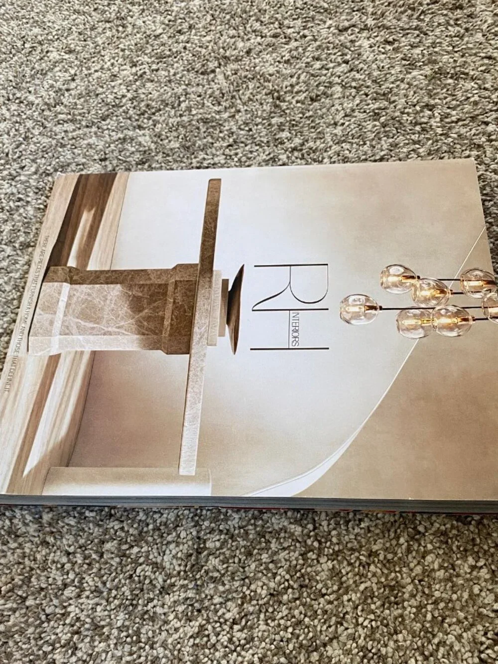 RH Restoration Hardware Interiors Catalog Spring 2026 Furniture Home Decor Desig
